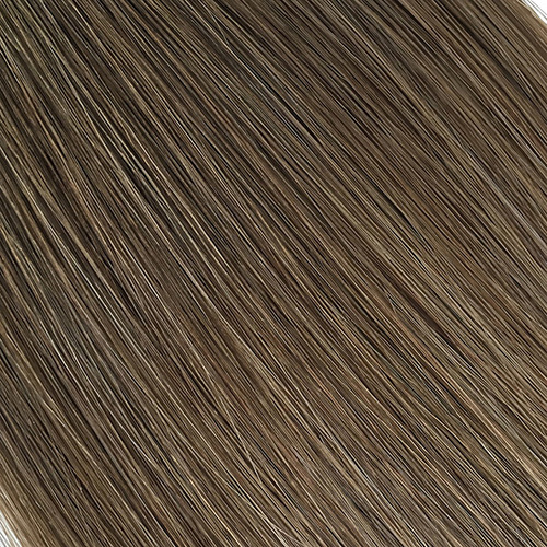 #8 Medium Golden Brown Machine Weft Hair