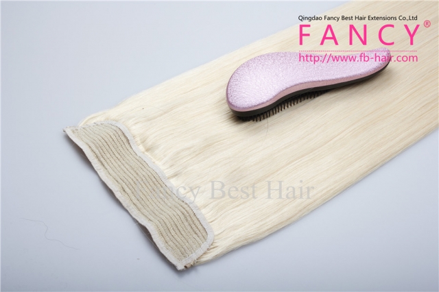 Light Ash Blonde #22  Halo Hair Extensions