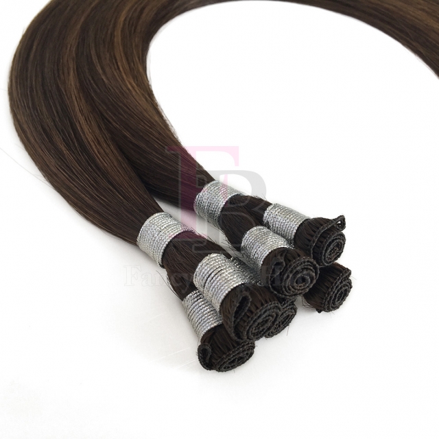 #T2-P2/4 Rooted Balayage Hand Tied Weft