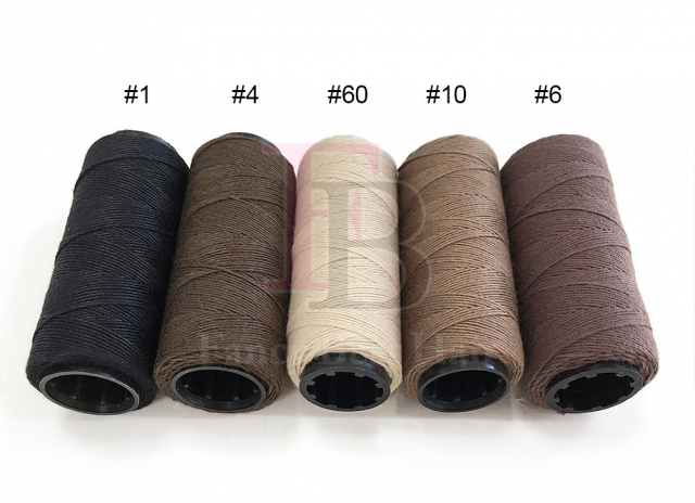 10 PCS Sewing Thread Cotton Black Cotton Thread 1000 Yards for Sewing  Machine