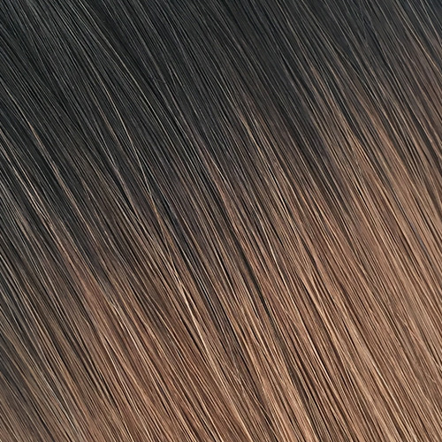 #T1B-6 Ombre  Flat Weft Hair Extensions