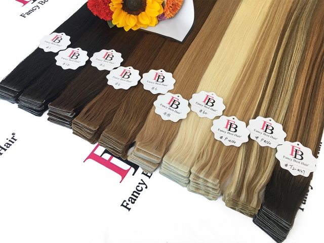 #P4/27 Piano Injection Tape Hair