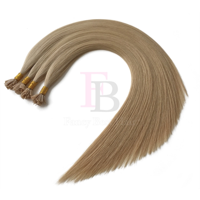 #16 Ash Blonde Flat Tip Hair