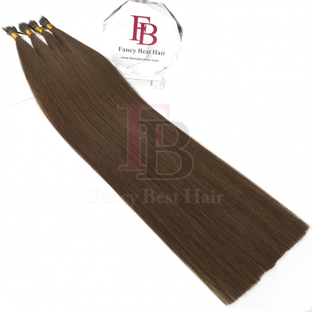 #8 Medium Golden Brown Nano Ring Hair