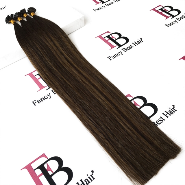 #T2-P2/6 Rooted Balayage Flat tip hair