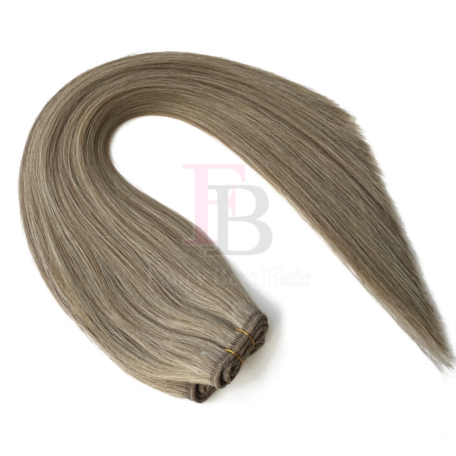 #M6/22 Mixed Color  Machine Weft Hair