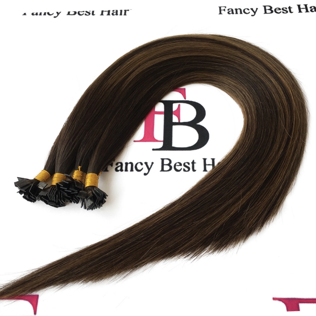 #T2-P2/6 Rooted Balayage Flat tip hair
