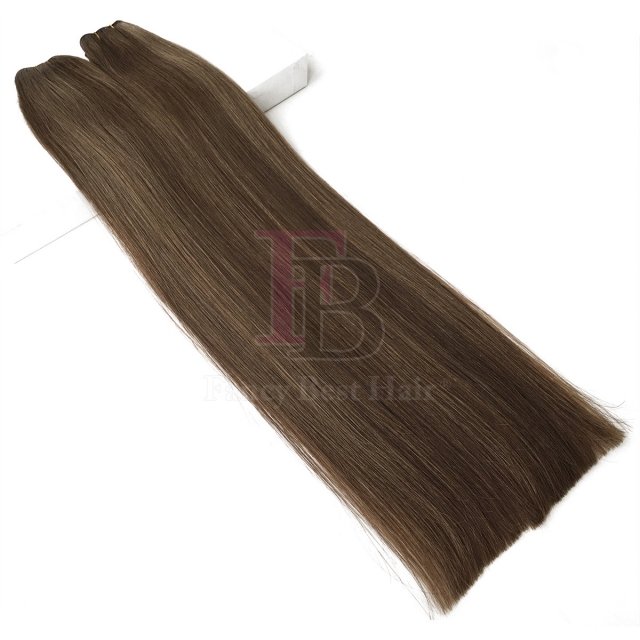 #P4/8 Piano Machine Weft Hair