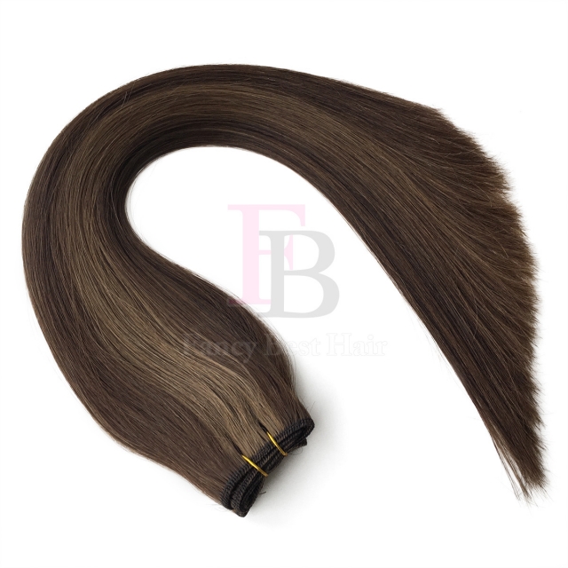 #P3/6 Piano Machine Weft Hair