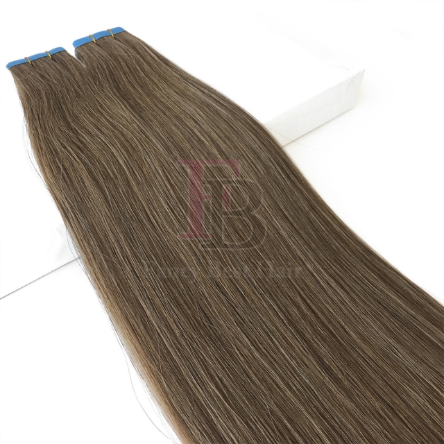 #M4/27 Mixed color tape hair