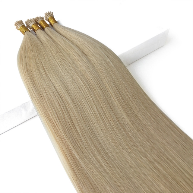 #22 Light Ash Blonde Stick tip Hair