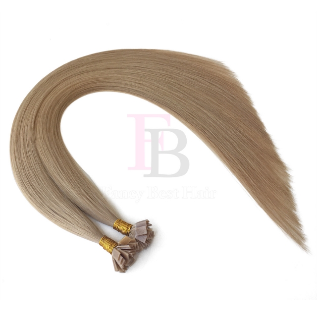 #20 Light Ash Blonde  Flat Tip Hair