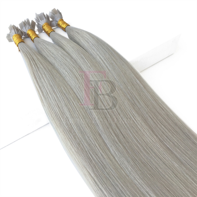 #Grey Flat Tip Hair