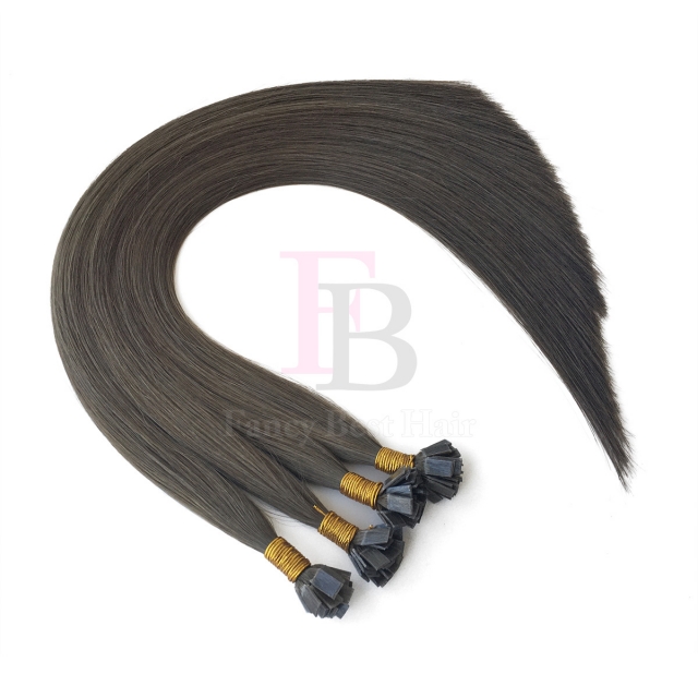 #7 Dark  Flat Tip Hair