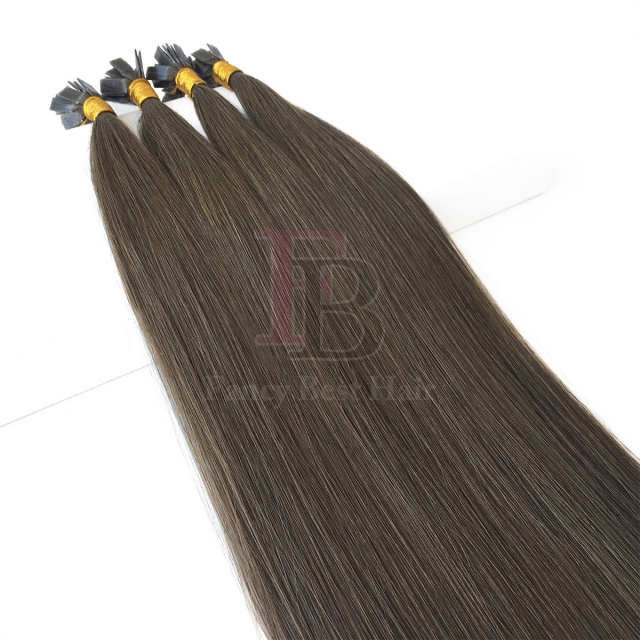 #7 Dark  Flat Tip Hair