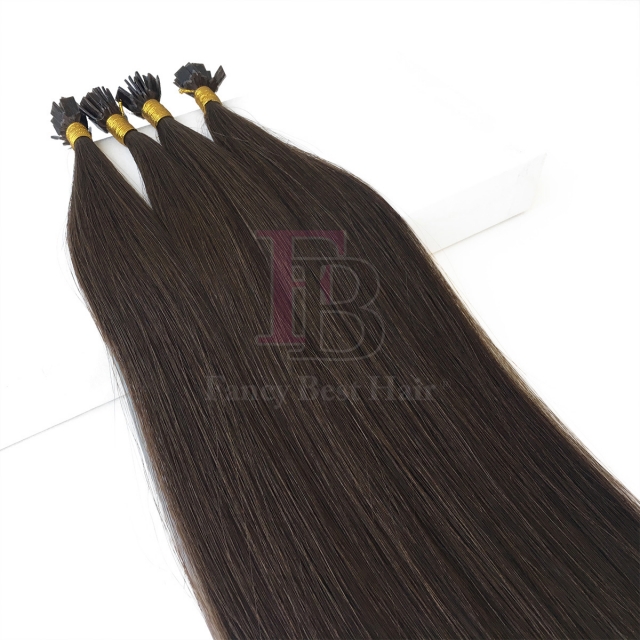 #3 Chocolate Brown Flat Tip Hair