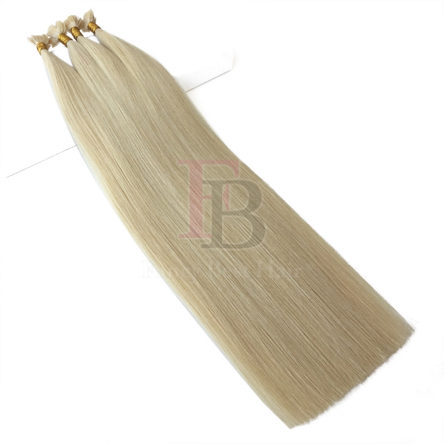 #613 Bleach Blonde Flat Tip Hair