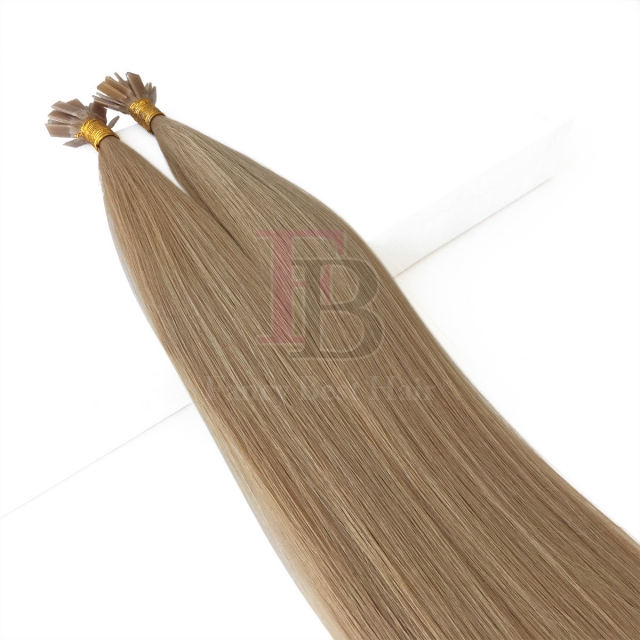#20 Light Ash Blonde  Flat Tip Hair