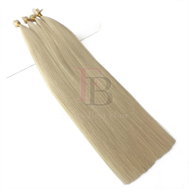 #22 Platinum Blonde Flat Tip Hair