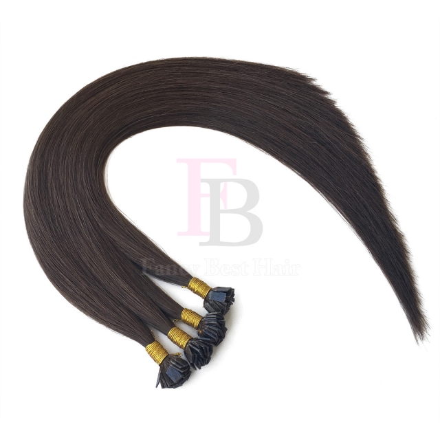 #3 Chocolate Brown Flat Tip Hair