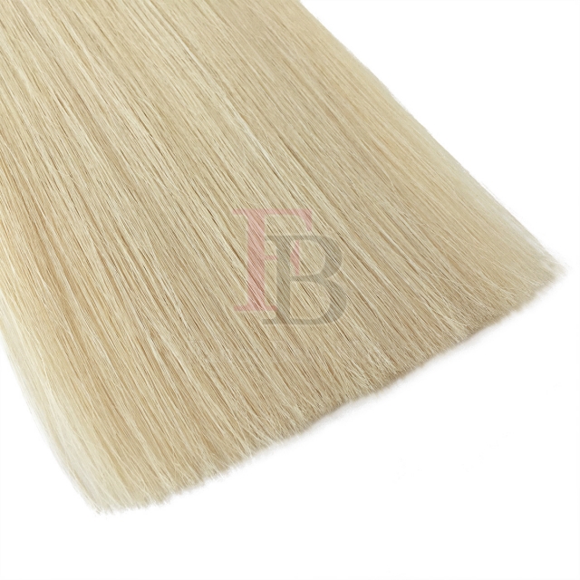 #613 Bleach Blonde Flat Tip Hair