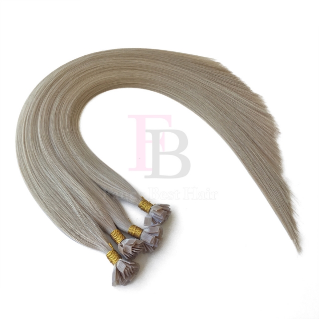 #M18/60 Mixed Color  Flat Tip Hair