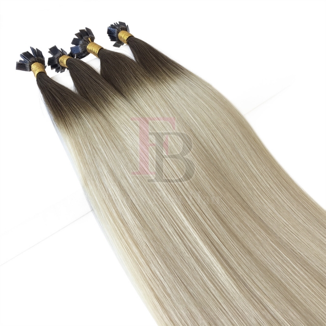 #T4-60 Ombre Flat Tip Hair