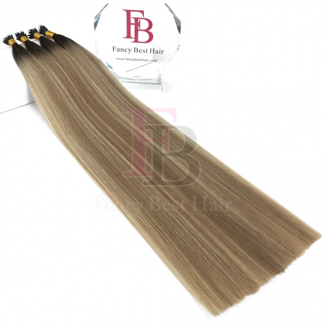 #T4-P18/60 Rooted Balayage Nano Ring Hair