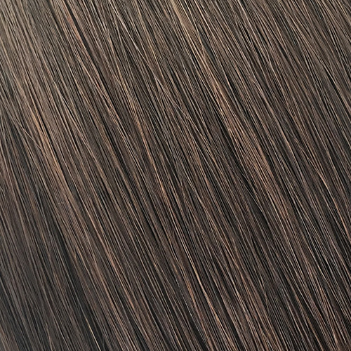 Curly --- #3 Dark Brown Hand Tied Weft