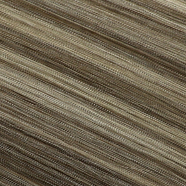 #T7-P7/ICE Rooted Balayage Flat Weft Hair Extensions