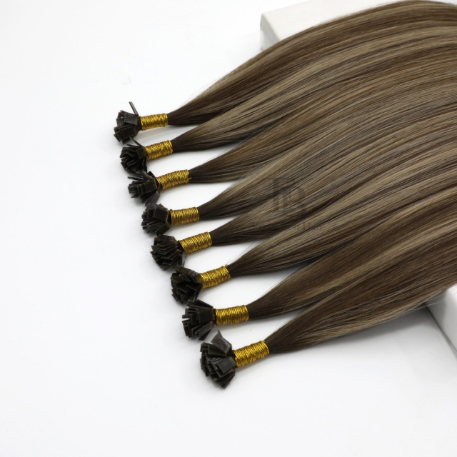 #T4-P4/18 - FB 008 Seasonal Spring Shade  Flat tip Hair