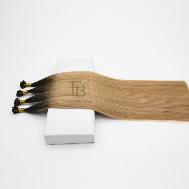 #T4-27 Ombre Flat Tip Hair
