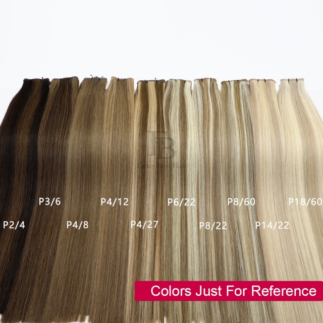 #P4/8 Piano Machine Weft Hair
