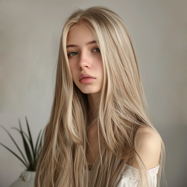 #T18-P18/60 - FB 010 Seasonal Spring Shade  Flat tip Hair