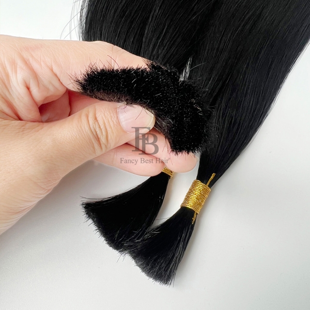 #1 Jet Black Hair Bulk