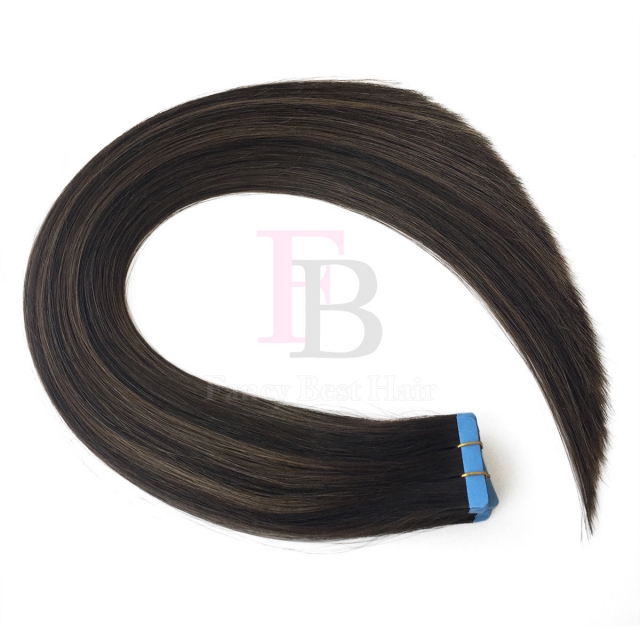 #T2-P2/6 Rooted Balayage Injection Tape Hair