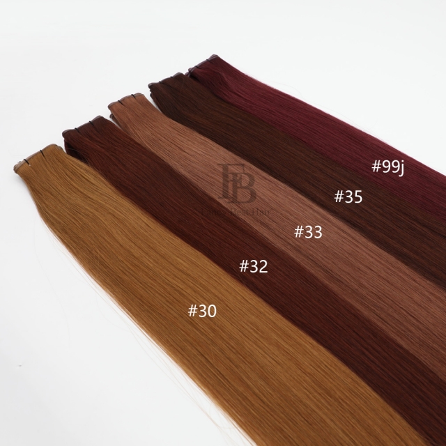 #30 Medium Auburn- Genius Weft - Body Wave