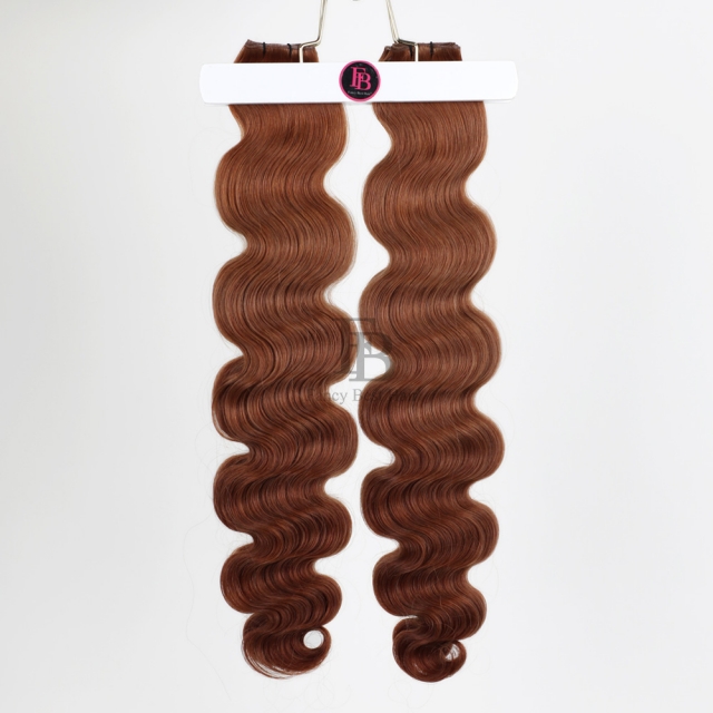 #30 Medium Auburn- Genius Weft - Body Wave