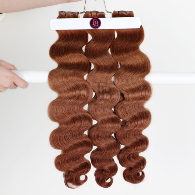 #30 Medium Auburn- Genius Weft - Body Wave