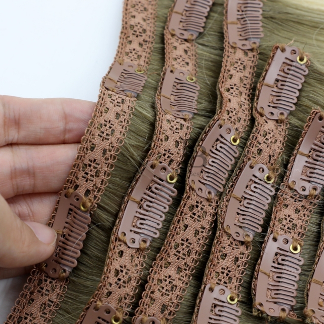 #T8-60 Lace- Clip in Hair - Luxe Range  