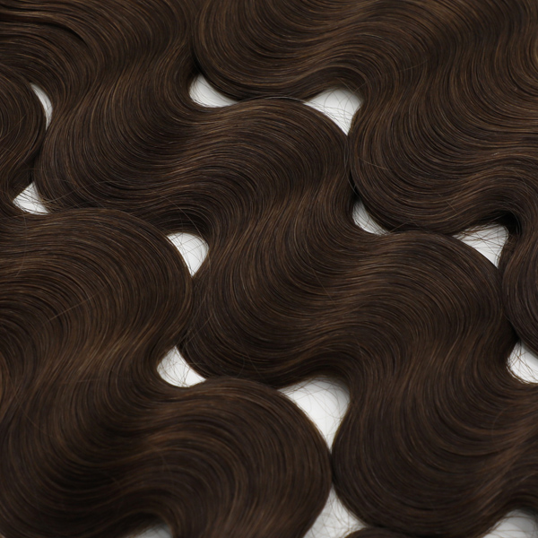 #3  Dark Brown- Hand Tied Weft - Body Wave