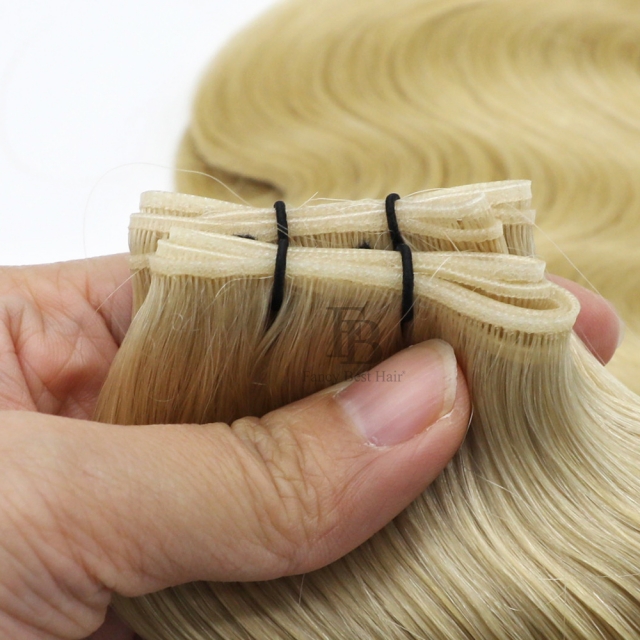 #22 Light Ash Blonde- Genius Weft - Body Wave