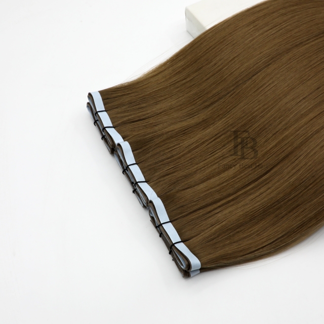 #8 Medium Golden Brown  - Genius Tape in Weft