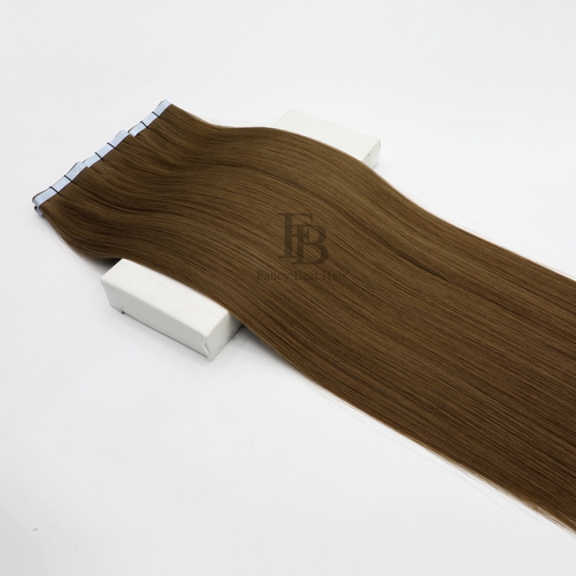 #8 Medium Golden Brown  - Genius Tape in Weft