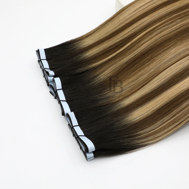 #T2-P4/27 Rooted Balayage-  Genius Tape in Weft