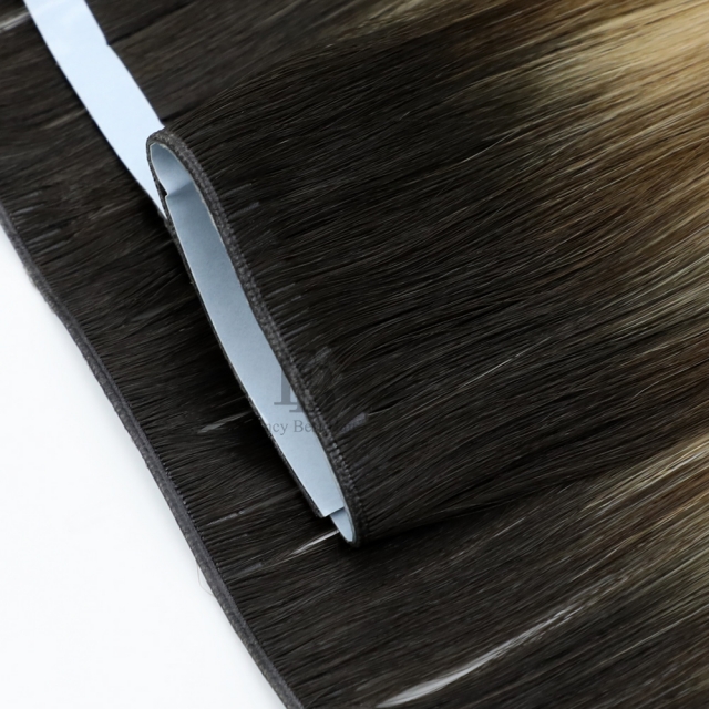 #T2-P4/27 Rooted Balayage-  Genius Tape in Weft