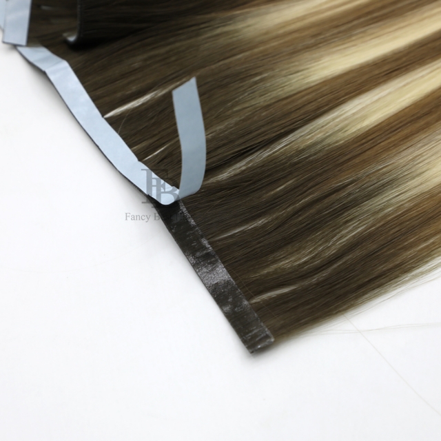 #T4-P8/60 Rooted Balayage -  Genius Tape in Weft