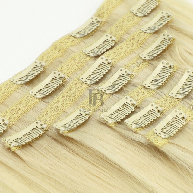 #60 Lace- Clip in Hair - Luxe Range  