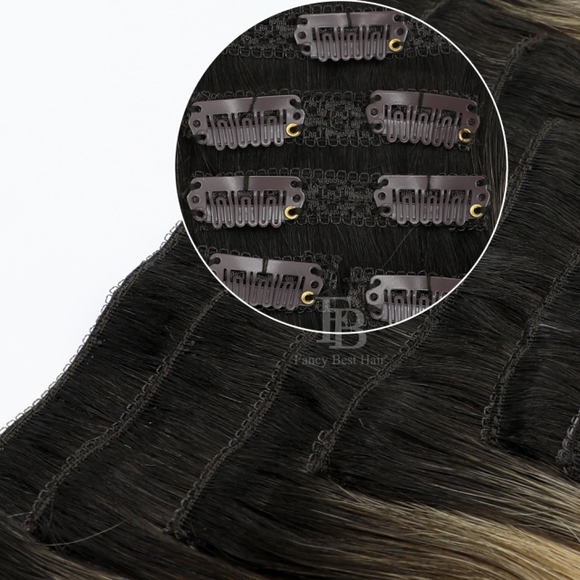 #T2-P4/27 Lace- Clip in Hair - Luxe Range  