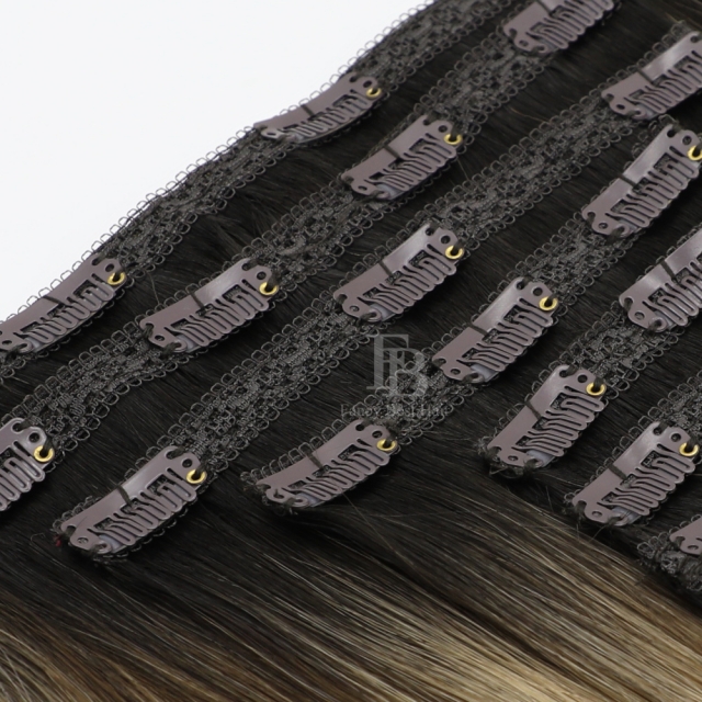 #T2-P4/27 Lace- Clip in Hair - Luxe Range  